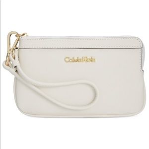 Calvin Klein wristlet wallet small